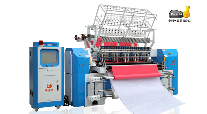 華連達繡花機的電腦有梭多針絎縫機的絎縫工藝(圖1) 華連達繡花機的電腦有梭多針絎縫機的絎縫工藝(圖1)