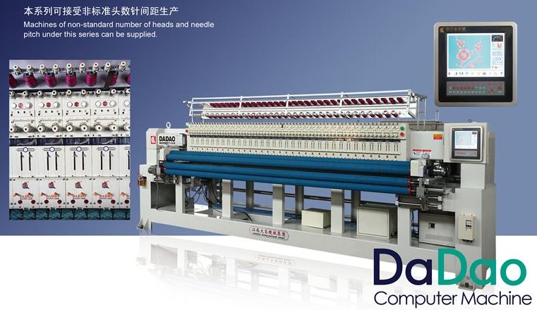 高速繡花機(jī)機(jī)頭沒斷線亮紅燈怎么維修？(圖1)