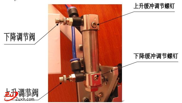 繡花機(jī)金片繡裝置調(diào)節(jié)閥的安裝(圖1) 繡花機(jī)金片繡裝置調(diào)節(jié)閥的安裝(圖1)